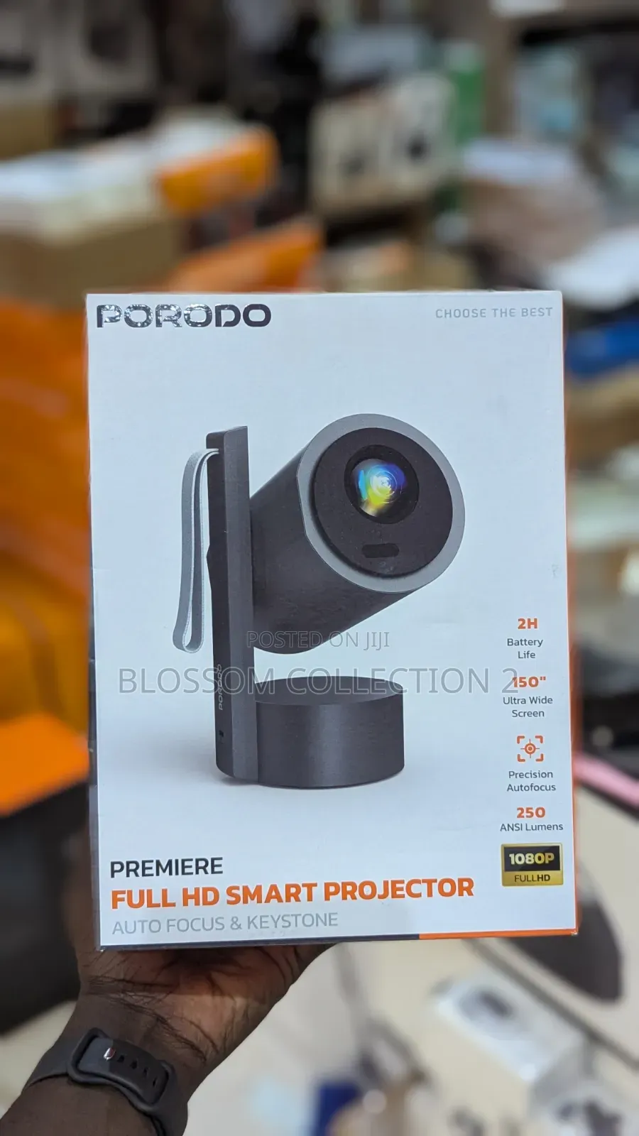 Porodo Premiere Full HD Smart Projector