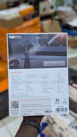 Porodo Premiere Full HD Smart Projector