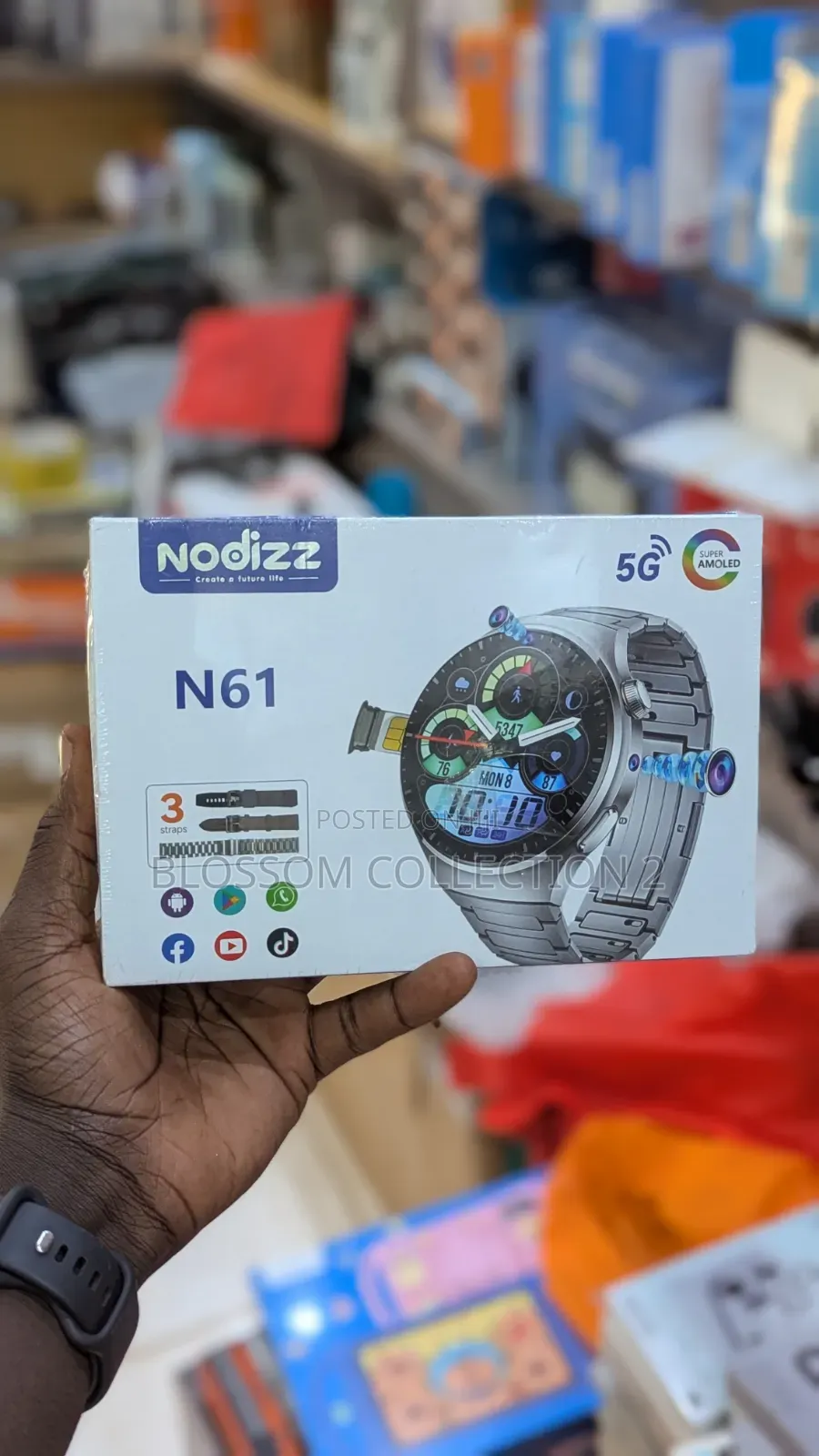 Nodizz N61 Sim Card Smart Watch Super With Android