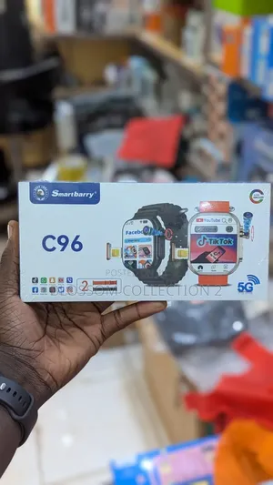 Smartbarry C96 5G 64GB 6GB RAM 5G Sim Card Smart Watch With Camera
