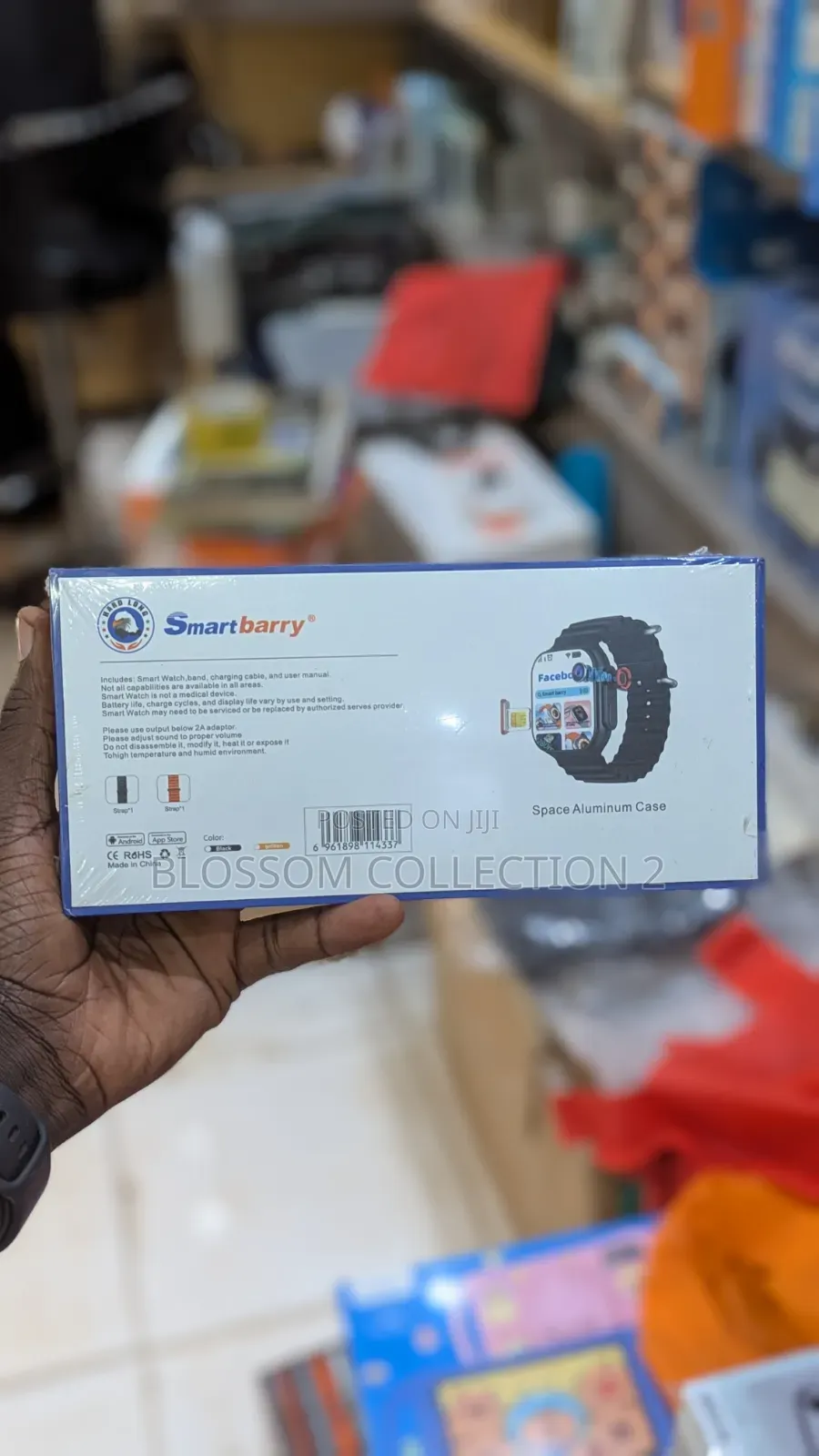 Smartbarry C96 5G 64GB 6GB RAM 5G Sim Card Smart Watch With Camera