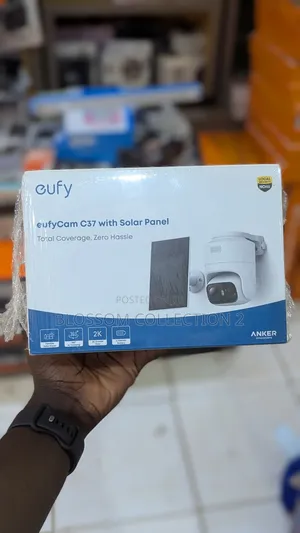 Eufy Security eufyCam C37 2K Solar Security Camera Outdoor