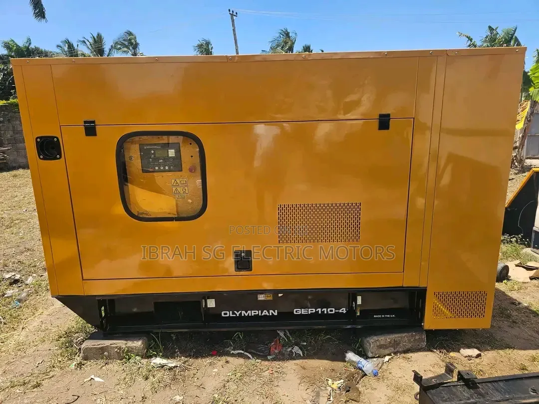 Heavy Duty Silent Diesel Generator 110kva Original