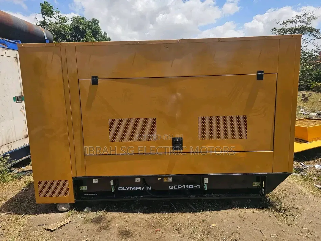Heavy Duty Silent Diesel Generator 110kva Original