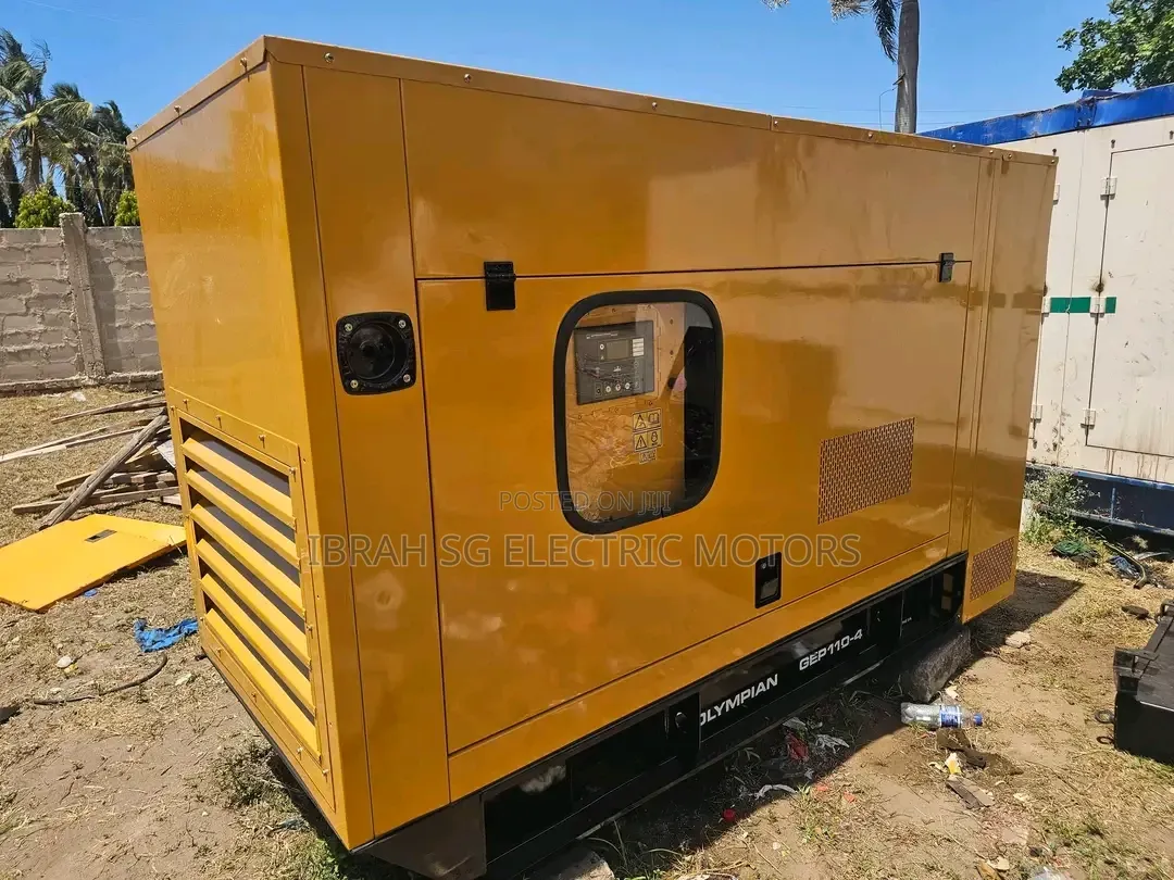 Heavy Duty Silent Diesel Generator 110kva Original