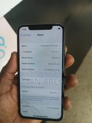 Apple iPhone X 256 GB Black