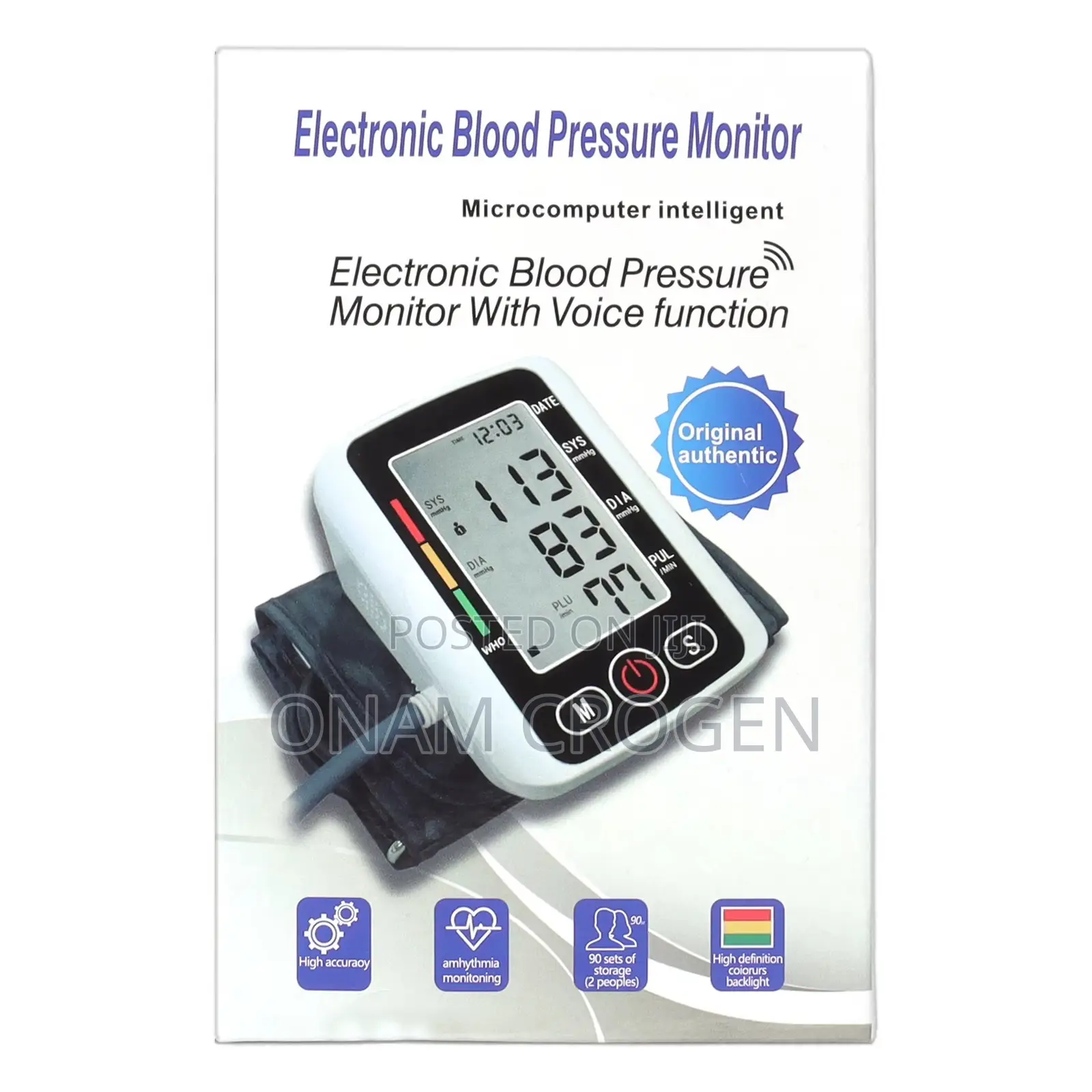 Blood Pressure Monitor Cc20