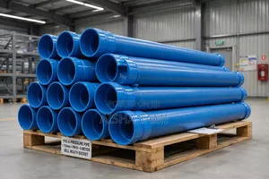 Blu PVC Water Pipes