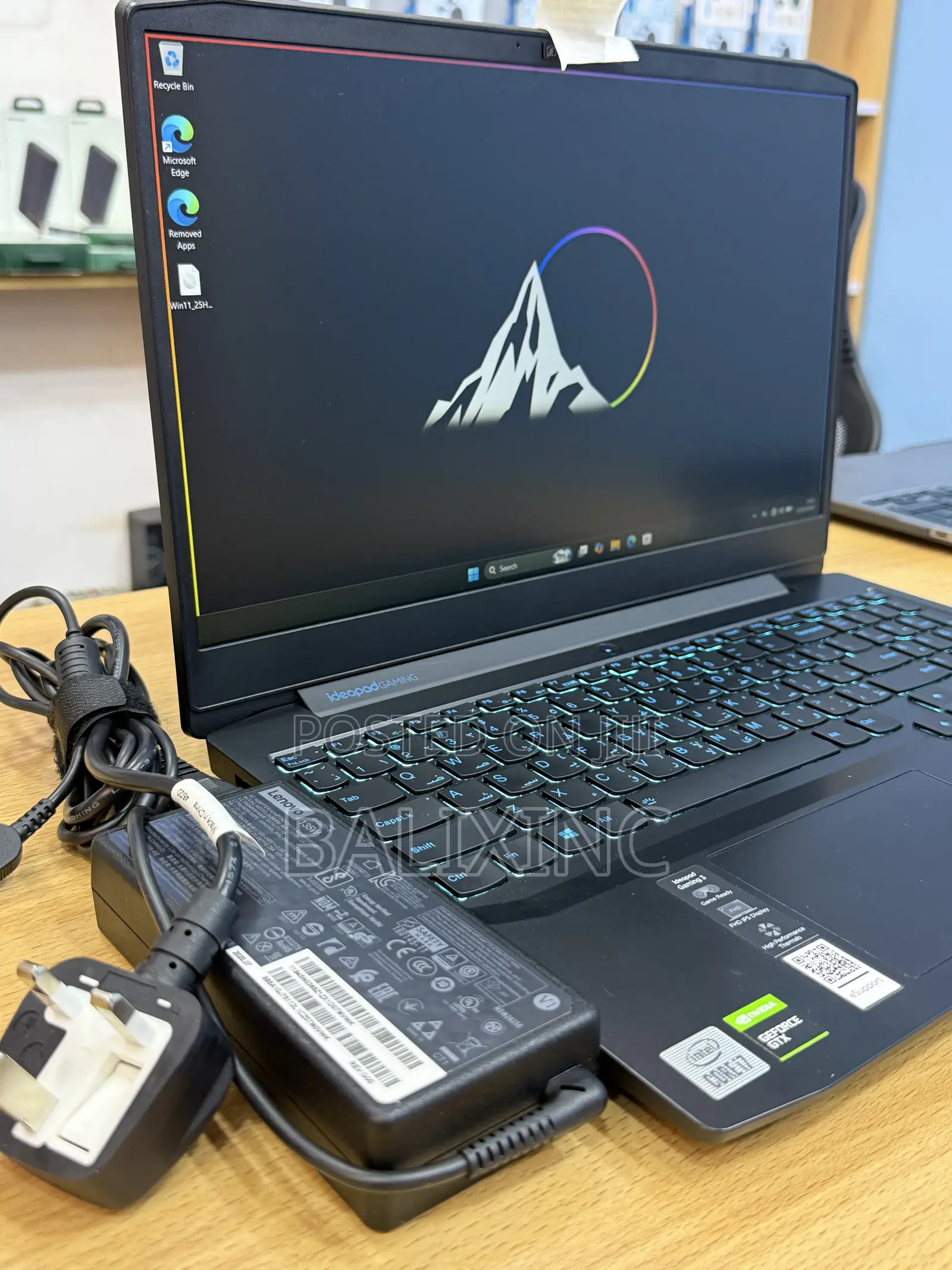 New Laptop Lenovo Ideapad Gaming 3 16GB Intel Core i7 SSD 256GB
