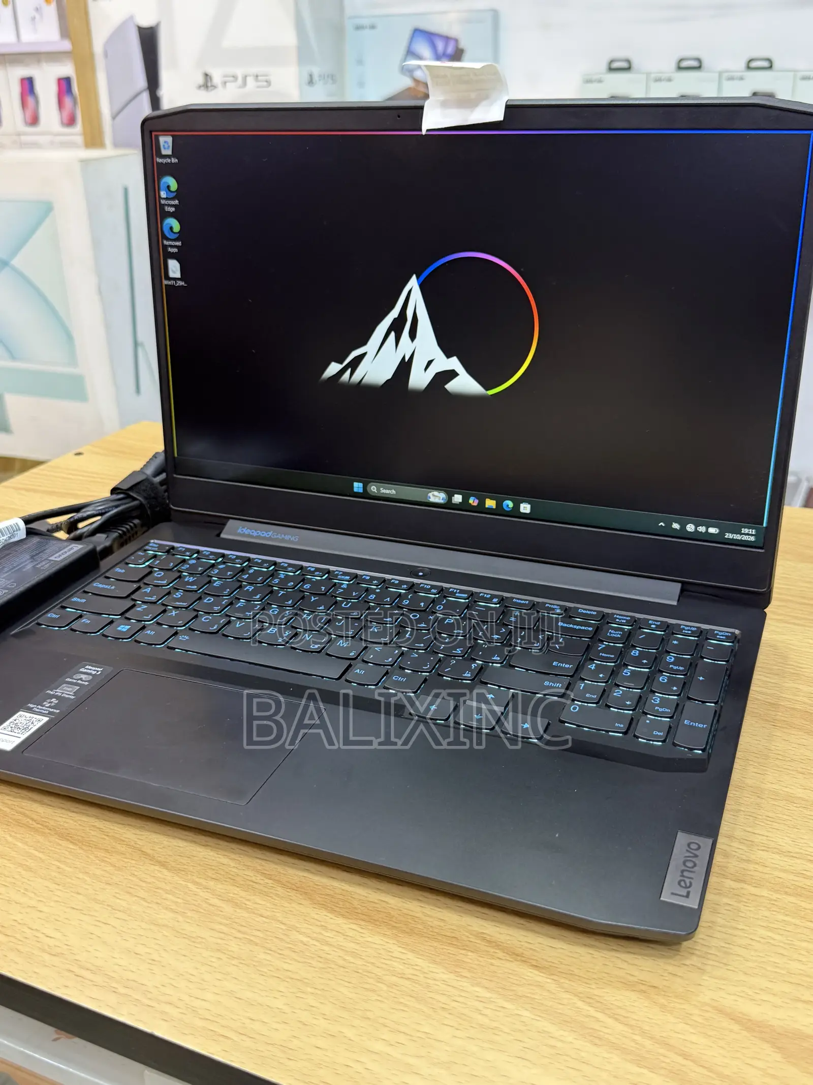 New Laptop Lenovo Ideapad Gaming 3 16GB Intel Core i7 SSD 256GB