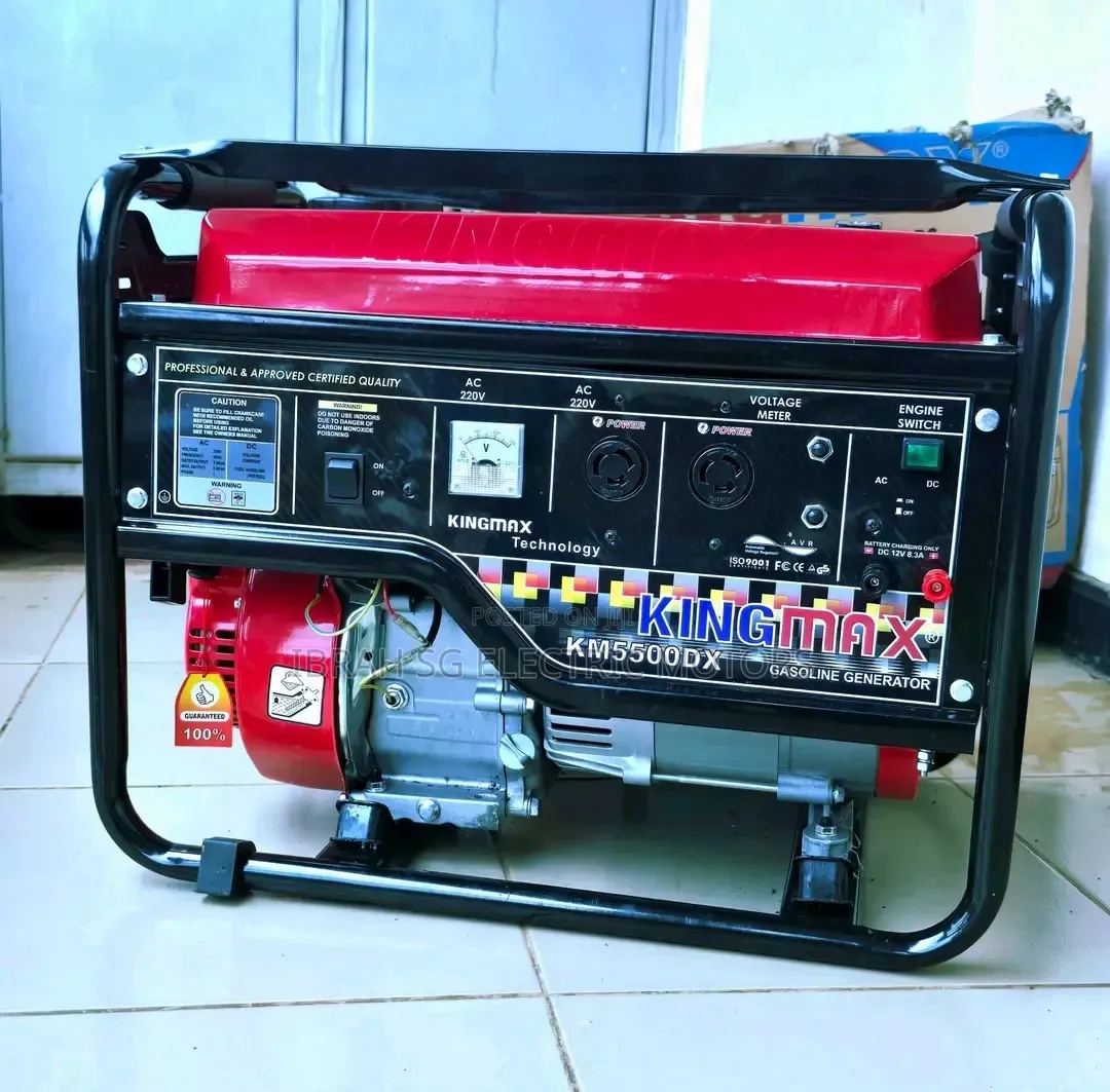 Gasoline Generator 6.5kva Kingmax