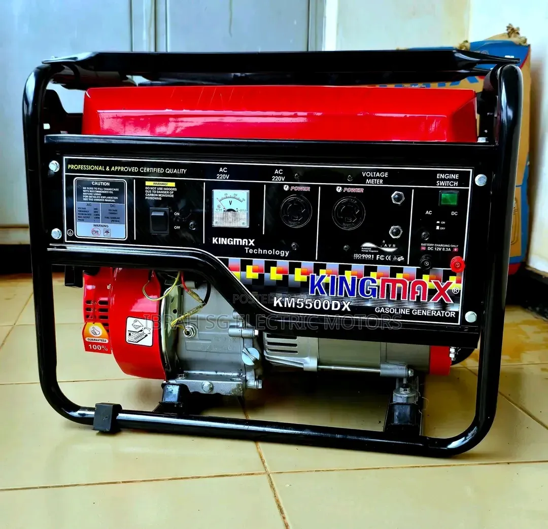 Gasoline Generator 6.5kva Kingmax