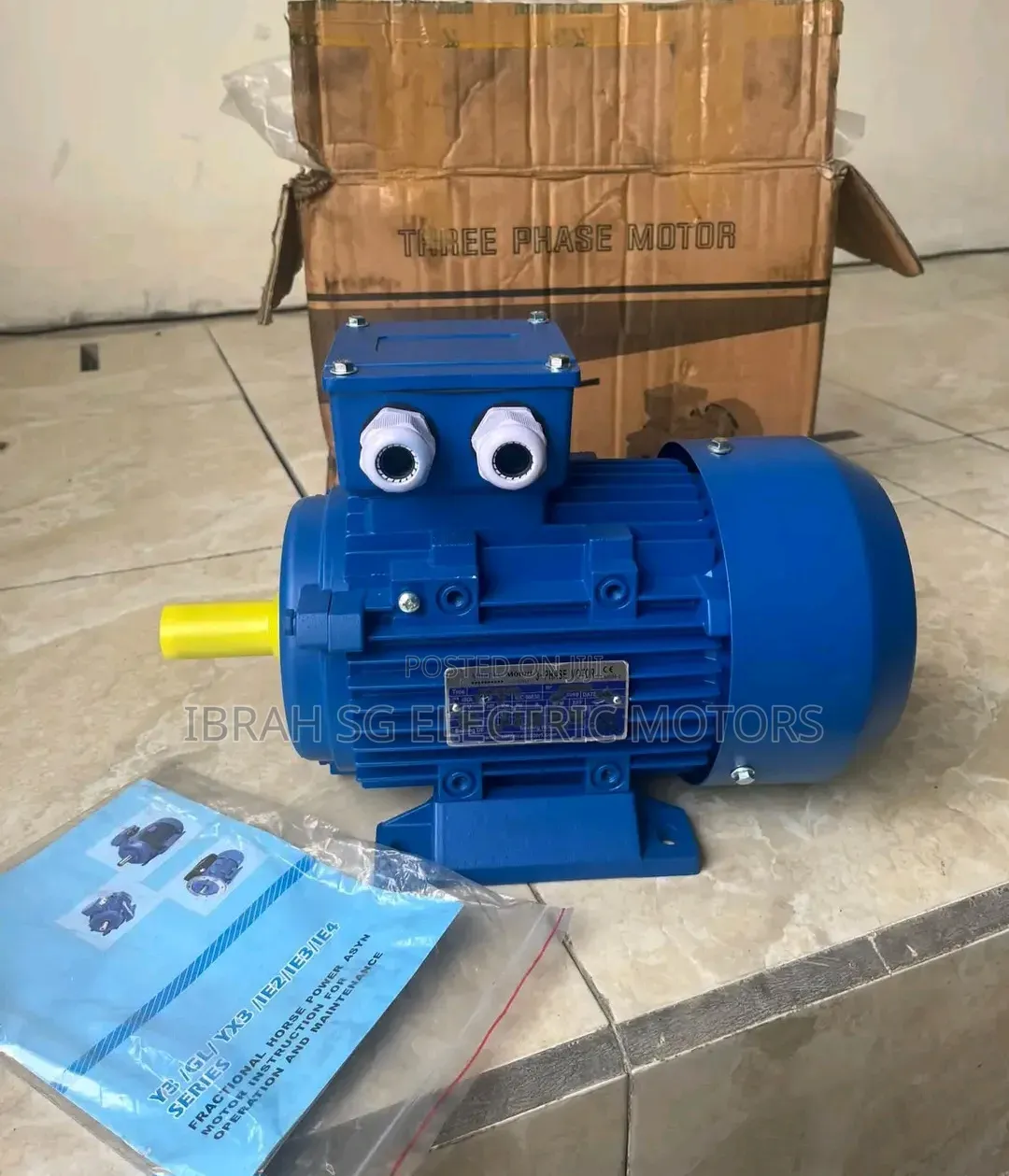 Alminium Case 2HP Normal Speed Motor