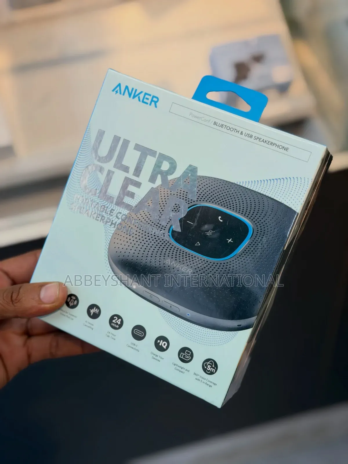 Anker PowerConf Speaker Anker PowerConf Bluetooth Speakerphone