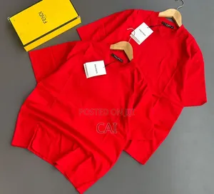 Plain Round-Neck Cotton T-Shirts