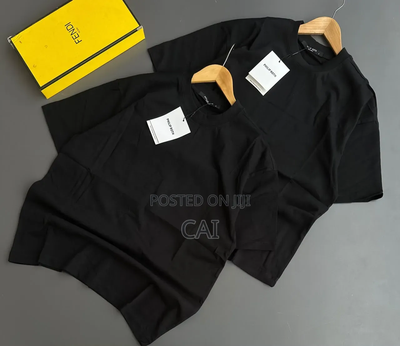 Plain Round-Neck Cotton T-Shirts