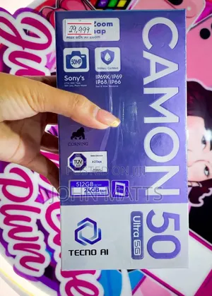 New Tecno Camon 50 Ultra 512 GB Gray