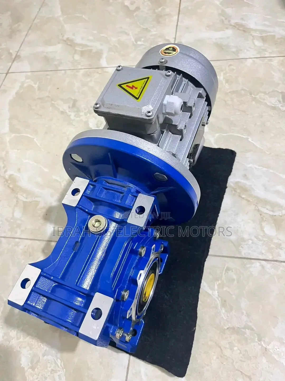 Three Phase 1hp Geared Motor 1:30 Ratio