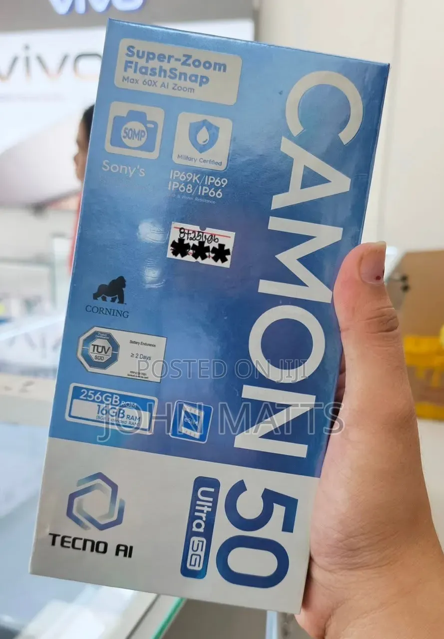 New Tecno Camon 50 Ultra 256 GB Green