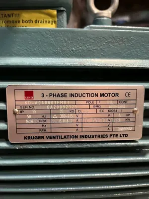 Used 4HP 3phase Normal Speed Motor