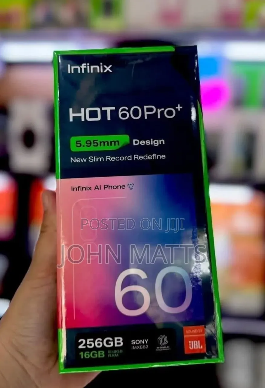 New Infinix Hot 60 Pro+ 256 GB Silver