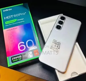 New Infinix Hot 60 Pro+ 256 GB Silver
