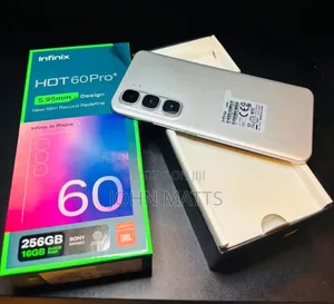 New Infinix Hot 60 Pro+ 256 GB Silver
