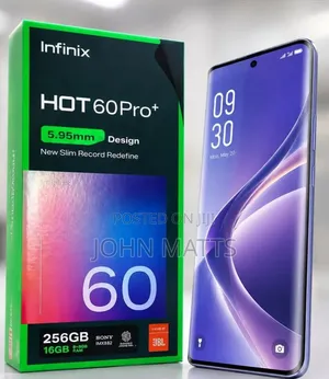 New Infinix Hot 60 Pro+ 256 GB White