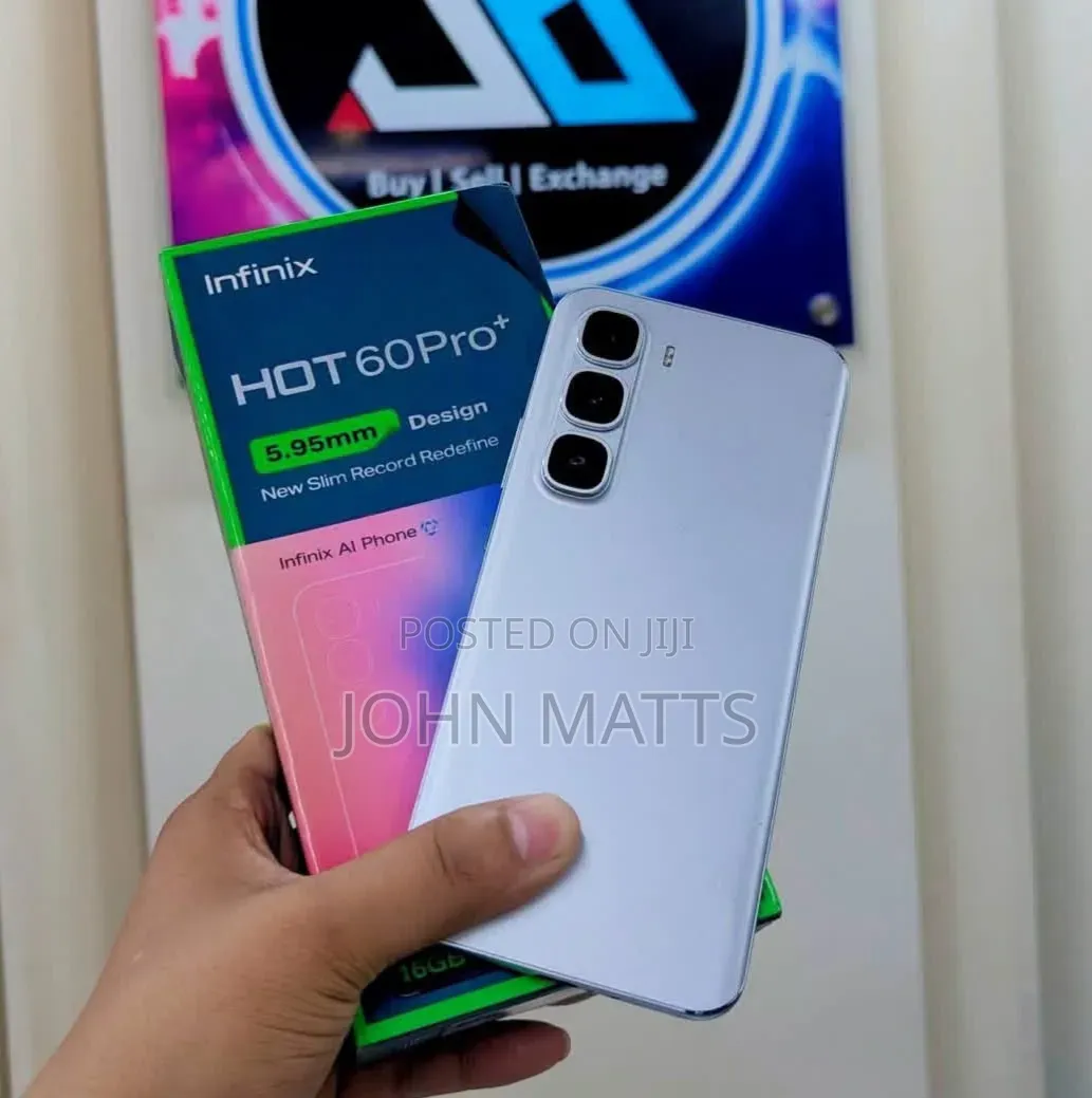 New Infinix Hot 60 Pro+ 256 GB Silver