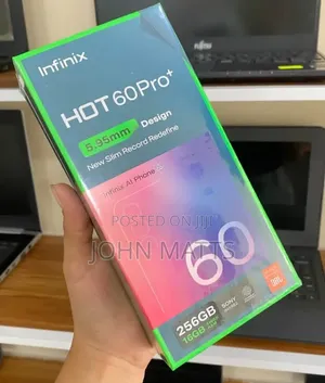 New Infinix Hot 60 Pro+ 256 GB Silver