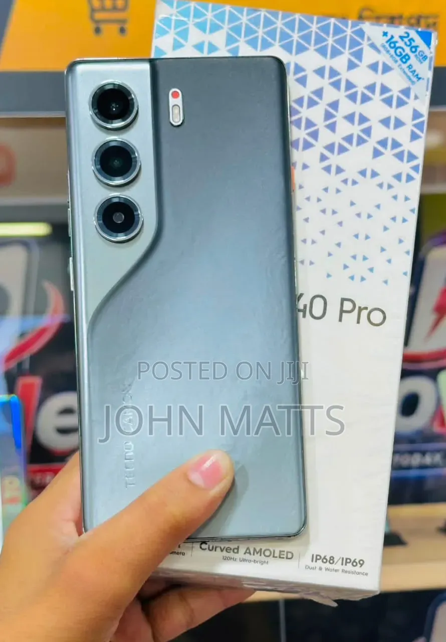 Tecno Camon 40 Pro 4G 256 GB Black
