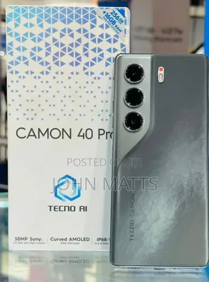 Tecno Camon 40 Pro 4G 256 GB Black