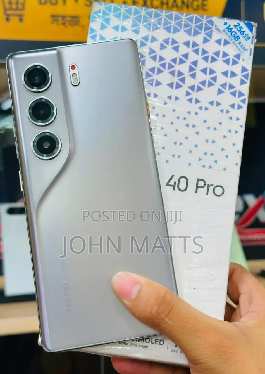 Tecno Camon 40 Pro 4G 256 GB Black