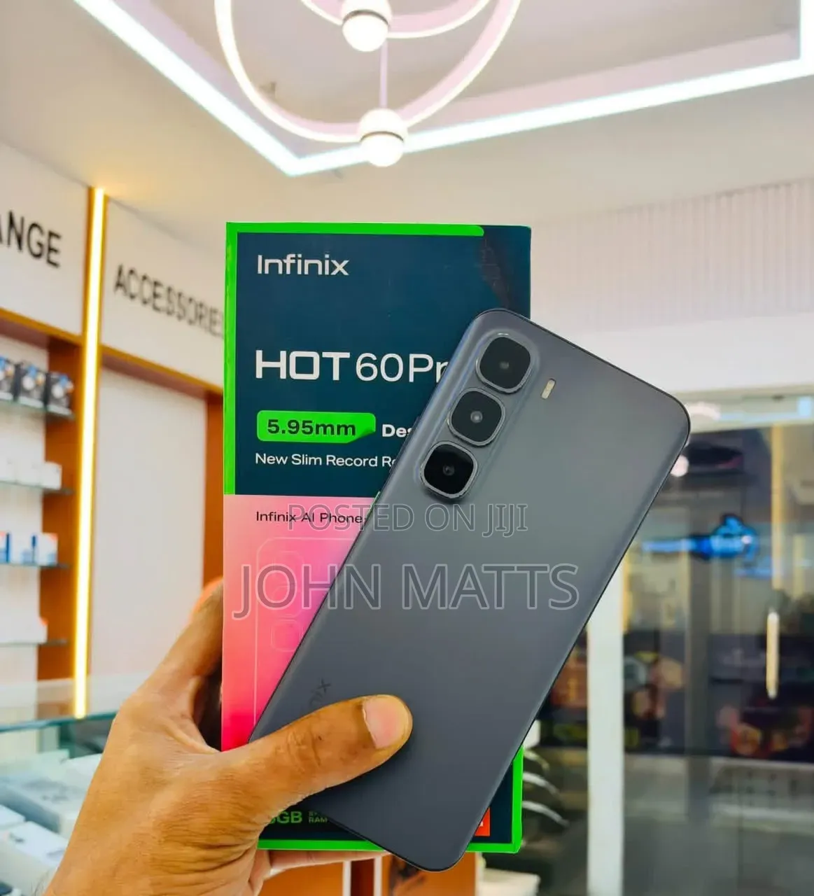 Infinix Hot 60 Pro+ 256 GB Black