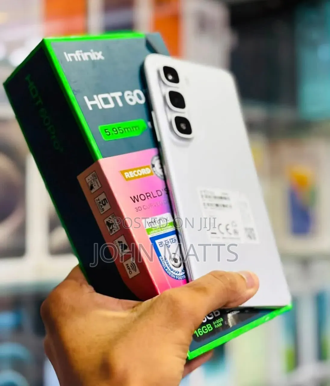 Infinix Hot 60 Pro+ 256 GB Silver
