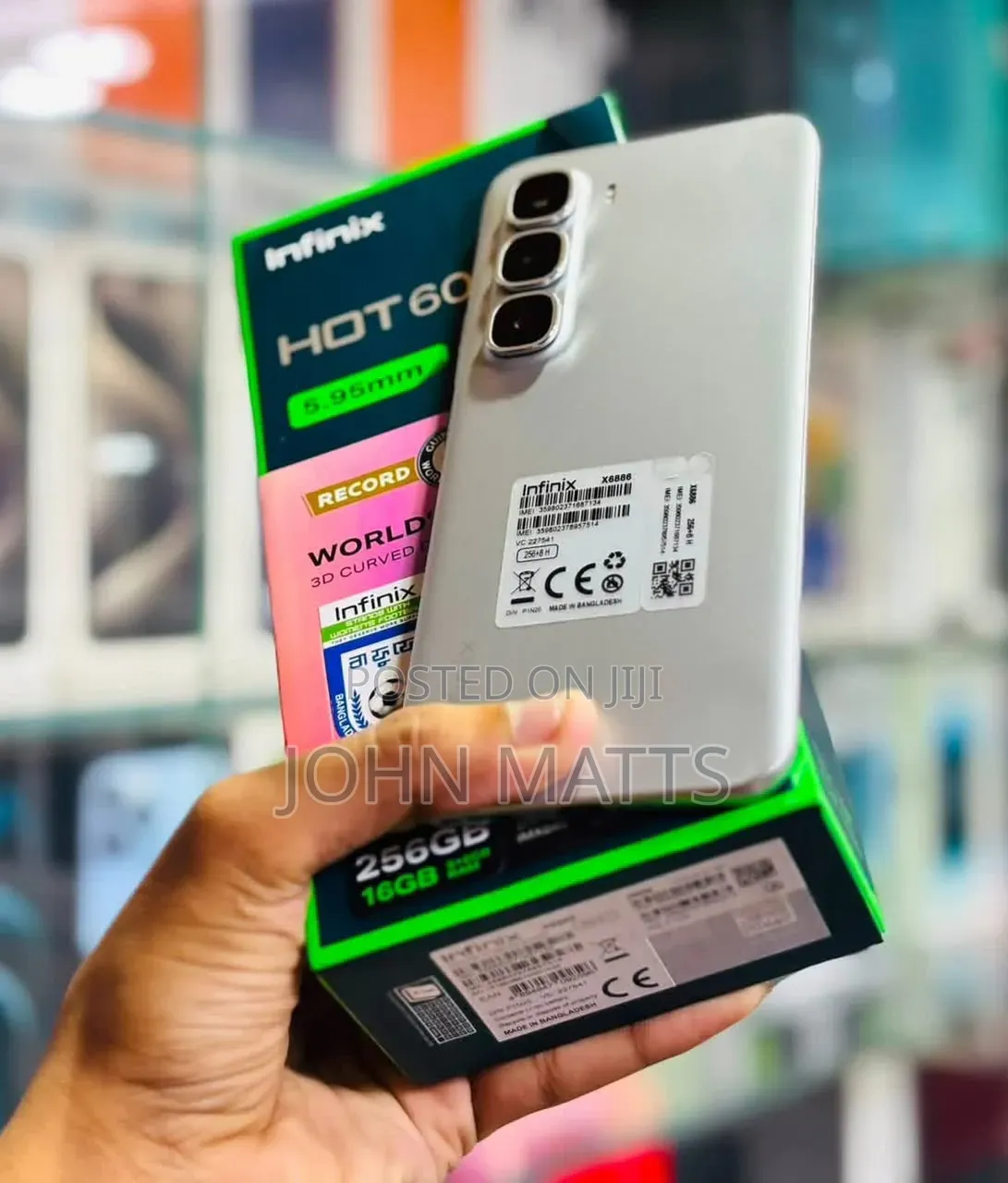 Infinix Hot 60 Pro+ 256 GB Silver