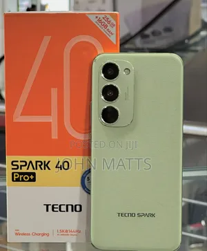 New Tecno Spark 40 Pro+ 256 GB Green