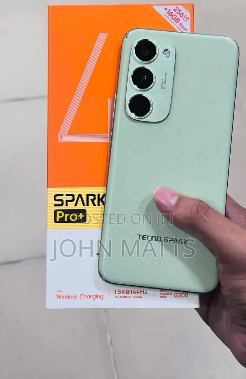 New Tecno Spark 40 Pro+ 256 GB Green