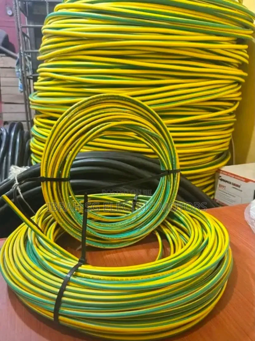 Green Earthing Cables