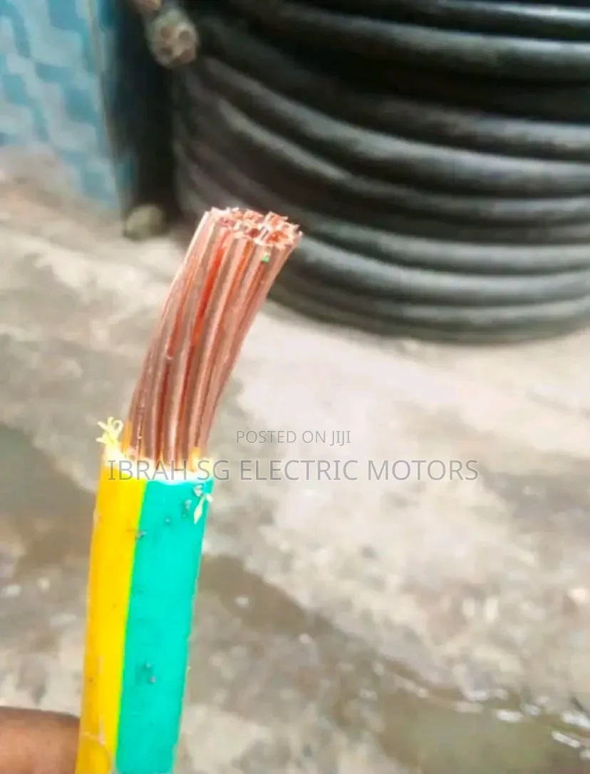 Green Earthing Cables