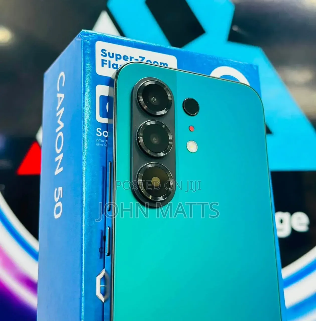 New Tecno Camon 50 256 GB Green