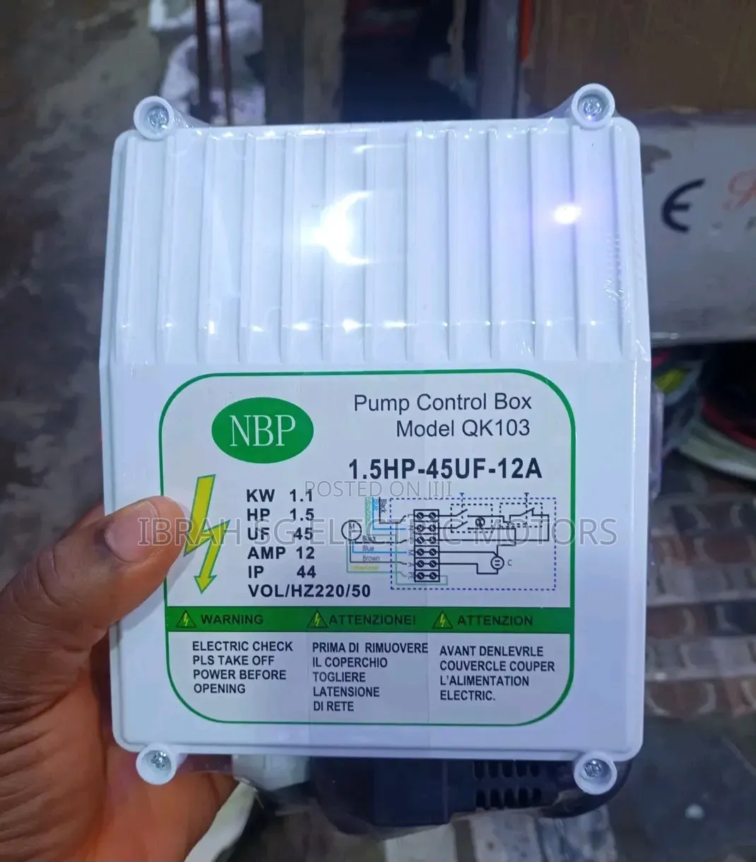 Pump Control Box