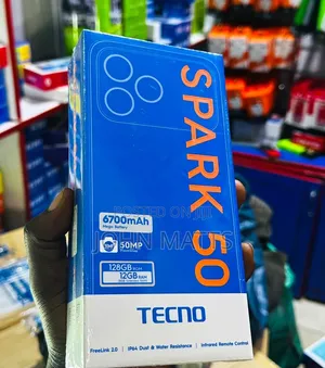 New Tecno Spark 50 128 GB Orange