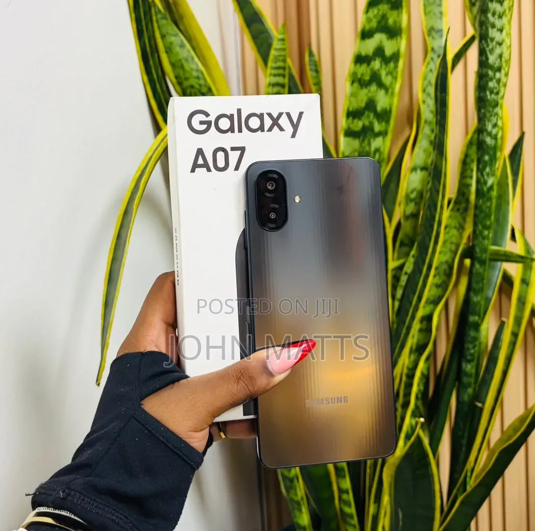 New Samsung Galaxy A07 4G 128 GB Black