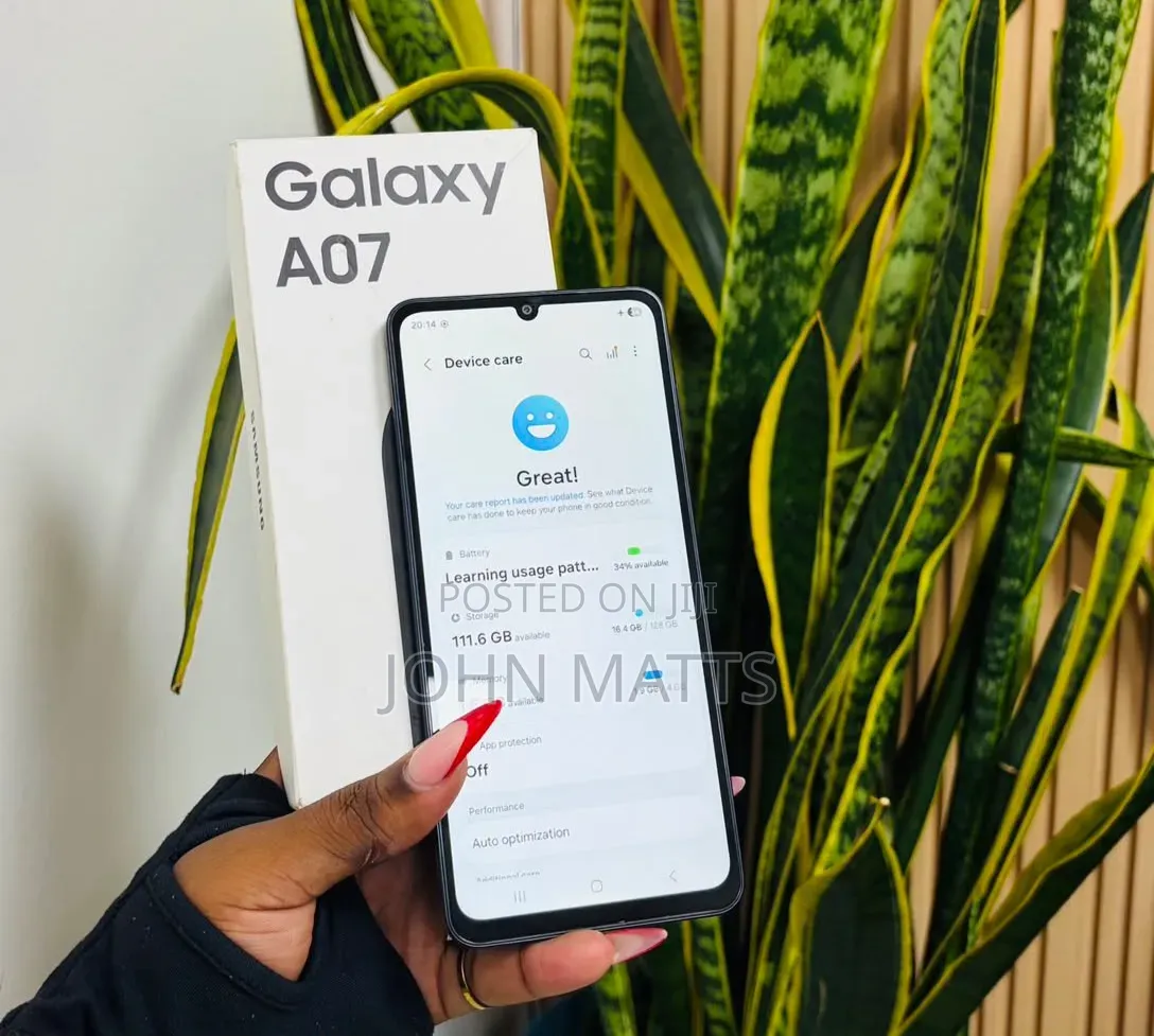 New Samsung Galaxy A07 4G 128 GB Black