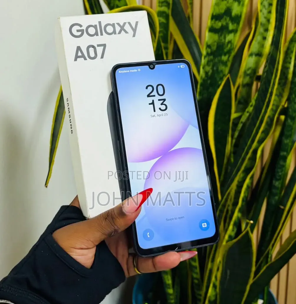 New Samsung Galaxy A07 4G 128 GB Black