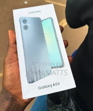 New Samsung Galaxy A06 128 GB Black
