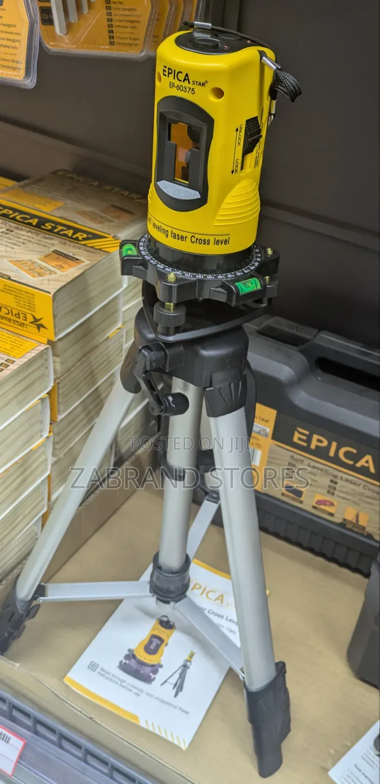 Self-Leveling Red Cross Line Laser