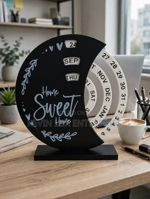 Desk Circular Calendar