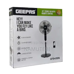 Geepas 16” Stand Fan With Remote